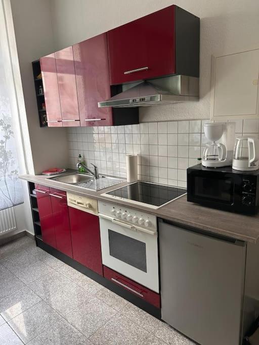 Apartamento Stilvolles Zuhause Magdeburgo Exterior foto